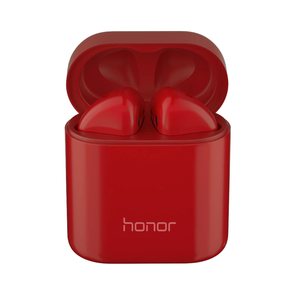Huawei Honor Flypods Беспроводные Гарнитуры Hi-Fi TWS Bluetooth наушники водонепроницаемые IPX54 Беспроводная зарядка коробка CM-H2S