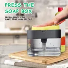 Моющее средство, автоматическая коробка для чистки жидкости, выдавливаемая мочалка, инжектор для мытья посуды, щетка, Коробка для мыла, губка, кухонный инструмент для чистки