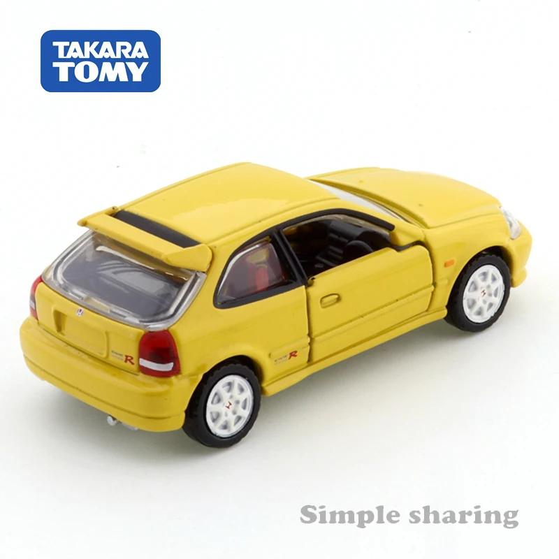 Takara Tomy Tomica Premium No. 37 Honda Civic Type R 1st Edition 1/62 автомобильные популярные детские игрушки