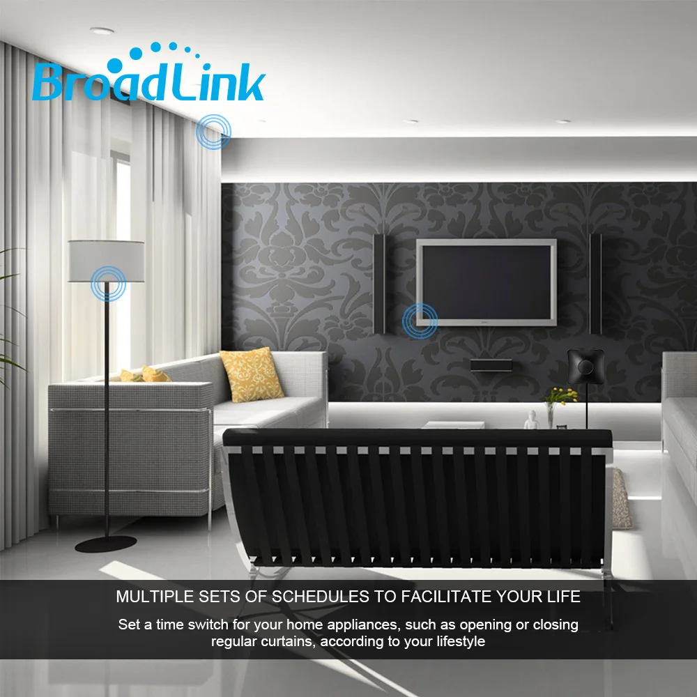 Новый BroadLink RM4 Pro умный универсальный дистанционный ИК и радиочастотный