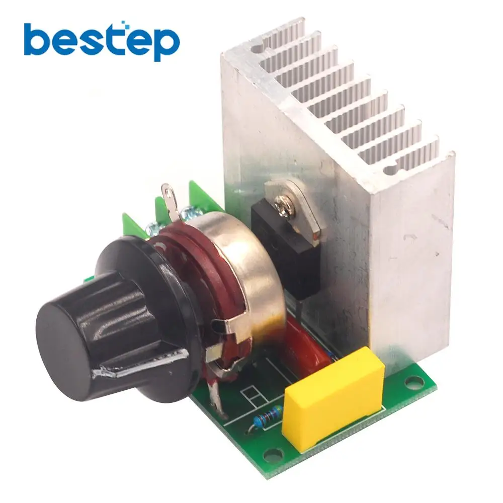 Электронный регулятор напряжения SCR 3800 Вт контроль скорости плата управления ler