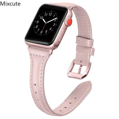 Натуральная кожа apple watch band 44 мм 38 роскошные женские iwatch ремешок для 3 42 6 5 4 в