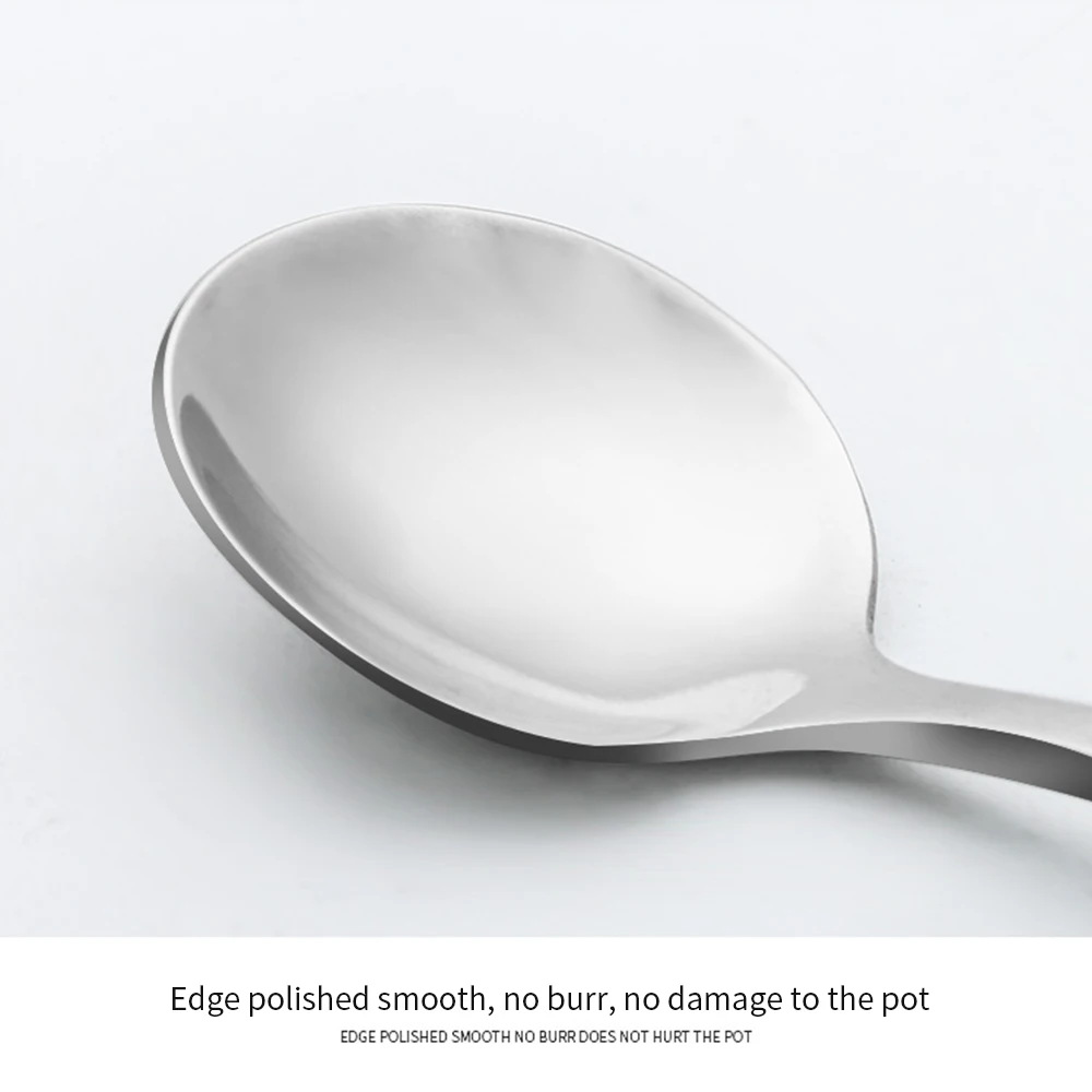 

Kitchen Tool Stainless Steel Round spoons Creative Ice Cream Dessert Long Handle Coffee&Tea Spoon Tableware 3 Size