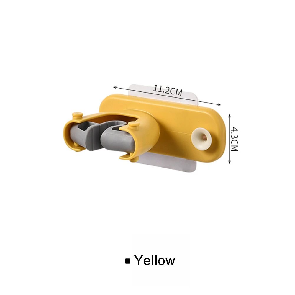 

1PCS Broom Holder Strong Non-Marking Mop Clip Mop Hook Non-Marking Sticker Storage Rack Organizer Clip Mask Hook Storage