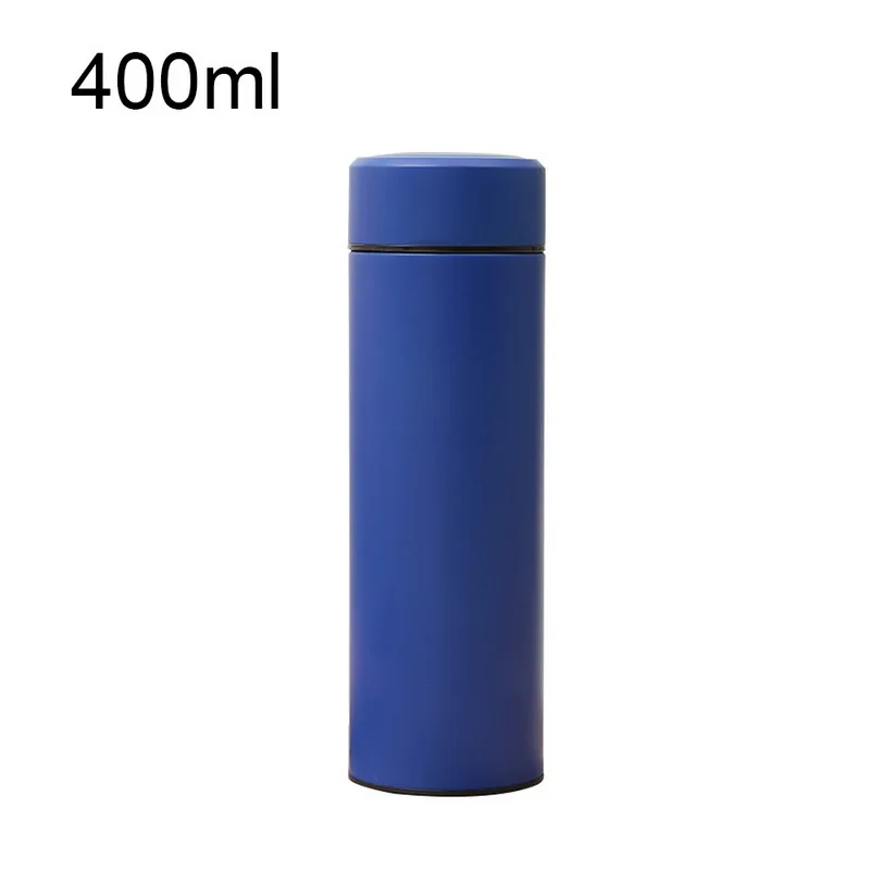400ml blue Hoomall 500 мл модный термос для чая, вакуумная колба с фильтром из нержавеющей стали, Термокружка для кофе, бутылка для воды, для офиса, бизнеса - Цвет: 400ml blue