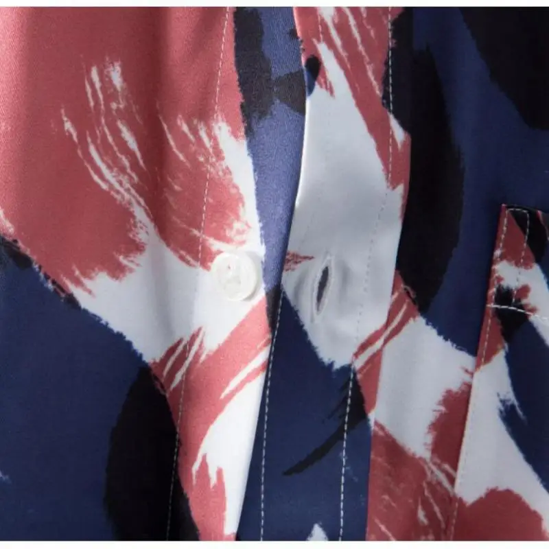 

New Allover Printed Male Shirts Luxury Long Sleeve Casual Flora Mens Dress Shirts Fashion Slim Fit Party Man Shirts 3XL 2021