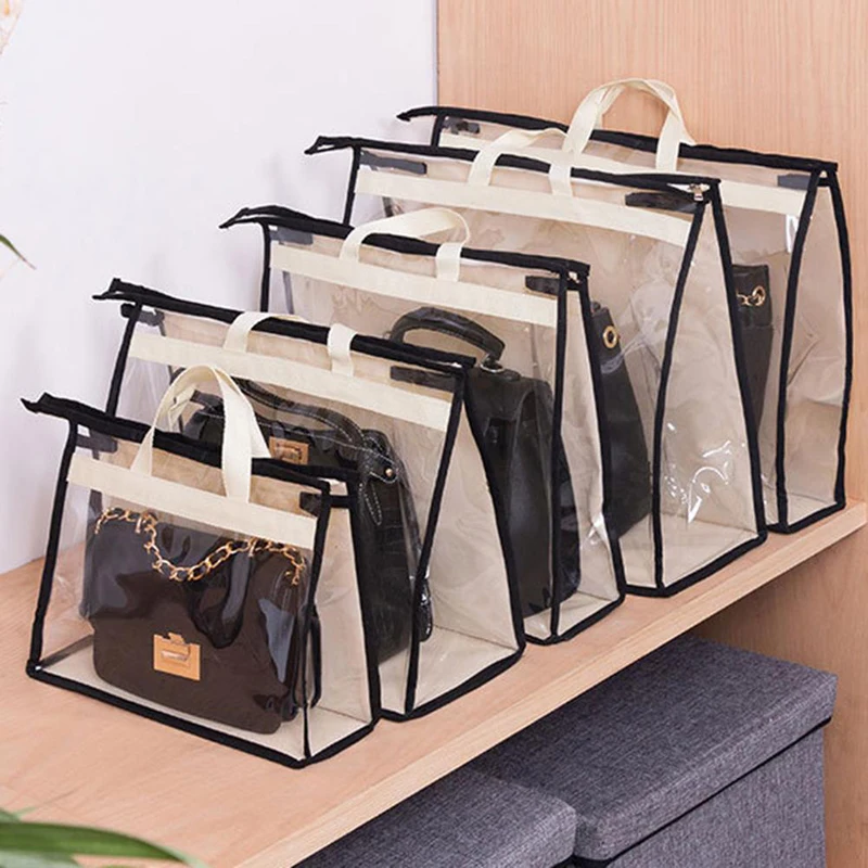 

S/M/L/XL Breathable Handbag Dust Cover Storage Bag Dustproof Moisture Proof Non Woven Fabric Bags Home Storage & Organization