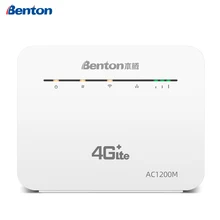 Benton Unlock Modem 4G+ Lte Cat 6 Wireless Router 2.4G&5G Wifi Adsl  Network Adaptor Up To 64 Users Enterprise Industrial Router