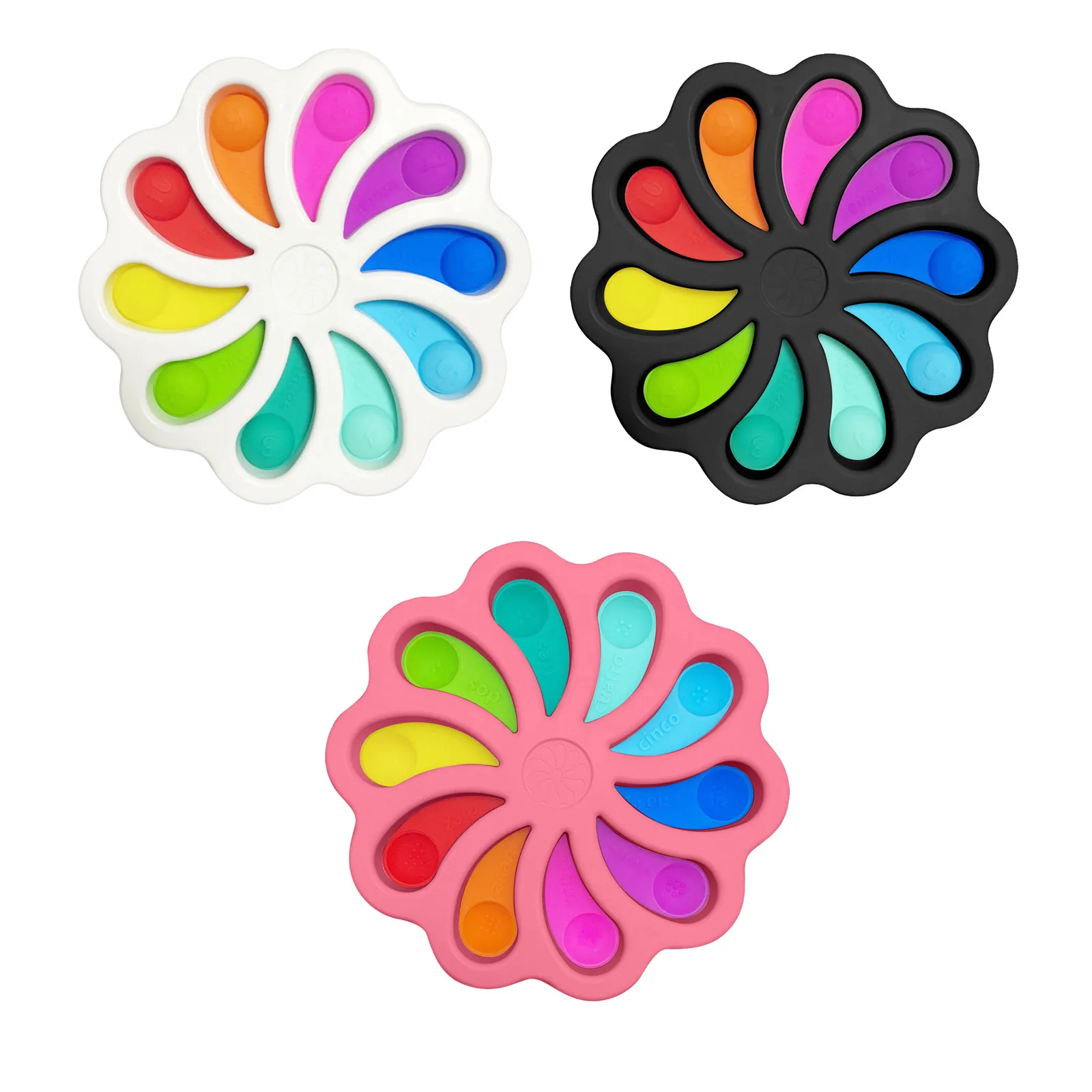 

New Fidget Simple Dimple Toy Fat Brain Toys Stress Relief Hand Fidget Toys For Kids Adults Early Educational Autism Special Need