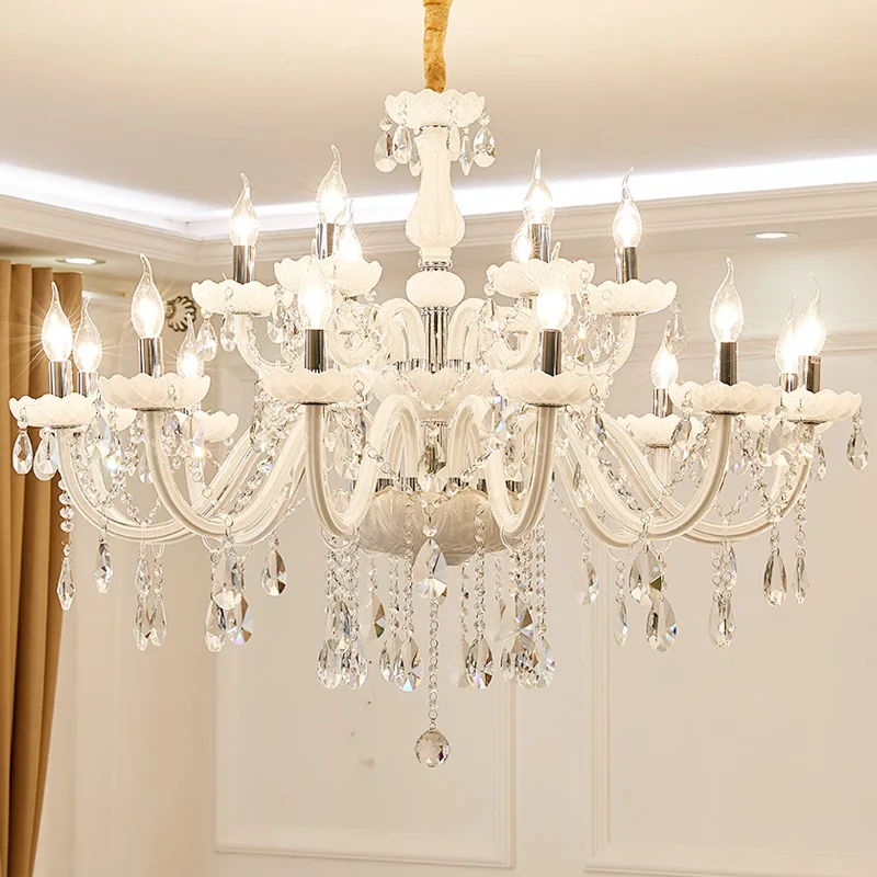 Потолочная люстра светодиодная с кристаллами|lustres de cristal|luminaire lustreled crystal chandeliers |