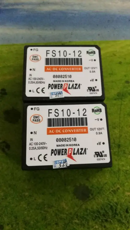 FS10-12 AC-DC источник питания 100 ~ 240VAC-12VDC0.83A power PLAZA Converter | Электроника