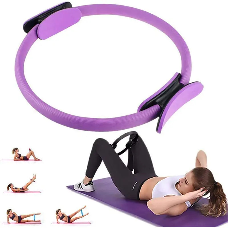 Профессиональный йога круг обруч для пилатеса спортивные двойной захват Для