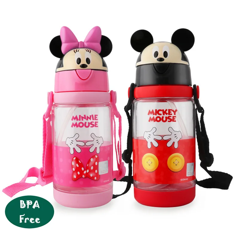 Диснеевская водяная чашка Детская Тритан BPA Бесплатная анти осенняя ученическая