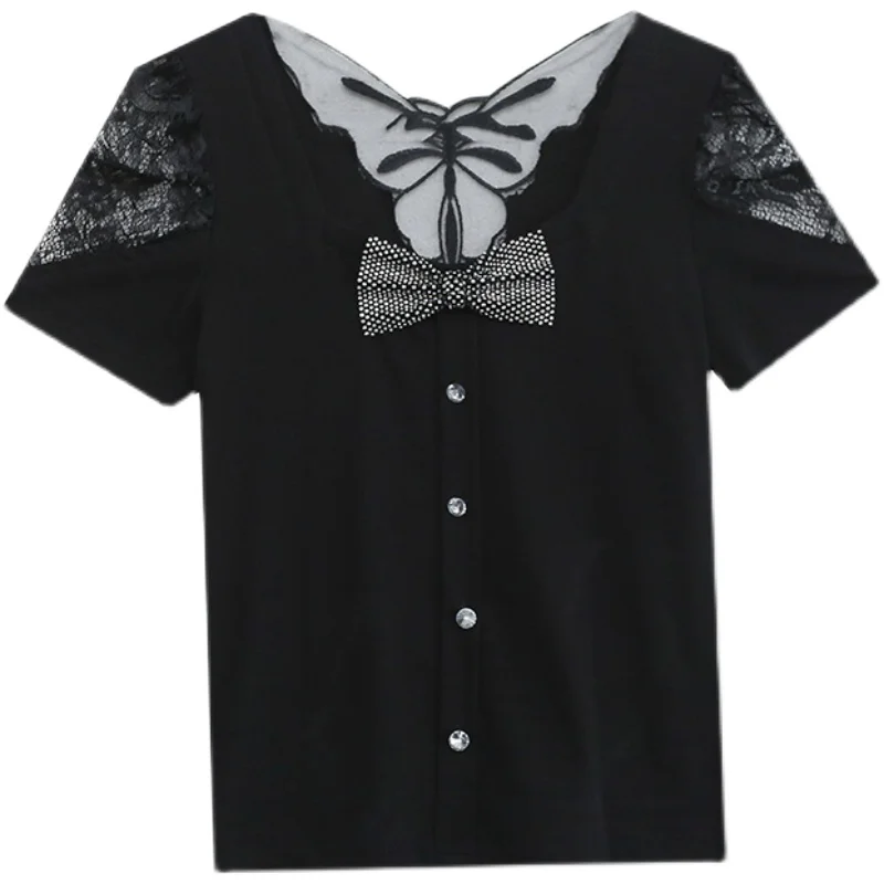 Новинка лета 2022 женская футболка с коротким рукавом модные повседневные