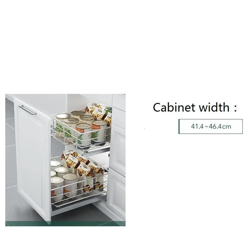 Cosina Armario De Cocina Despensa Mutfak Kuchnia органайзер для кладовки из нержавеющей стали кухонная стойка Cozinha кухонный шкаф корзина - Цвет: Number  11