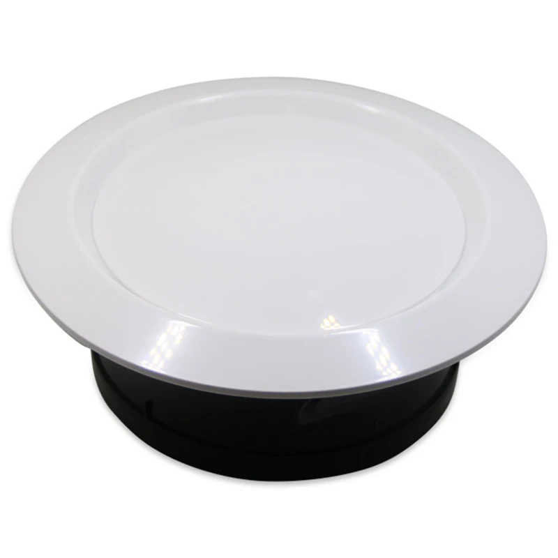 200mm ABS Air Vent Cover Bathroom Ceiling Wall Supply and Exhaust Ventilation Grille for Round Duct Pipe | Обустройство дома