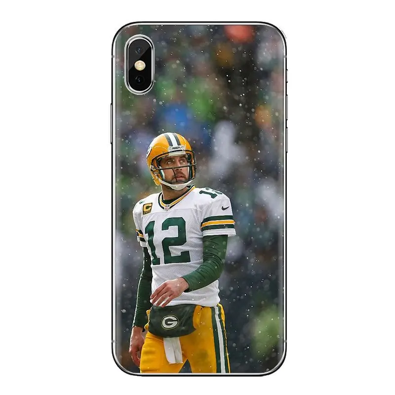 Прозрачные чехлы из ТПУ Аарон Роджерс упаковщик Автограф для Samsung Galaxy J1 J2 J3 J4 J5 J6 J7