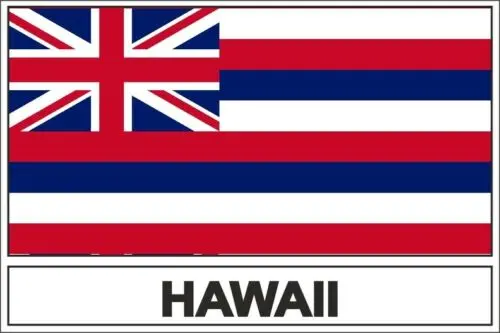 

Creative Sticker USA Flag Hawaii for Motorcycle Laptop Car RV SUV Wall Stickers