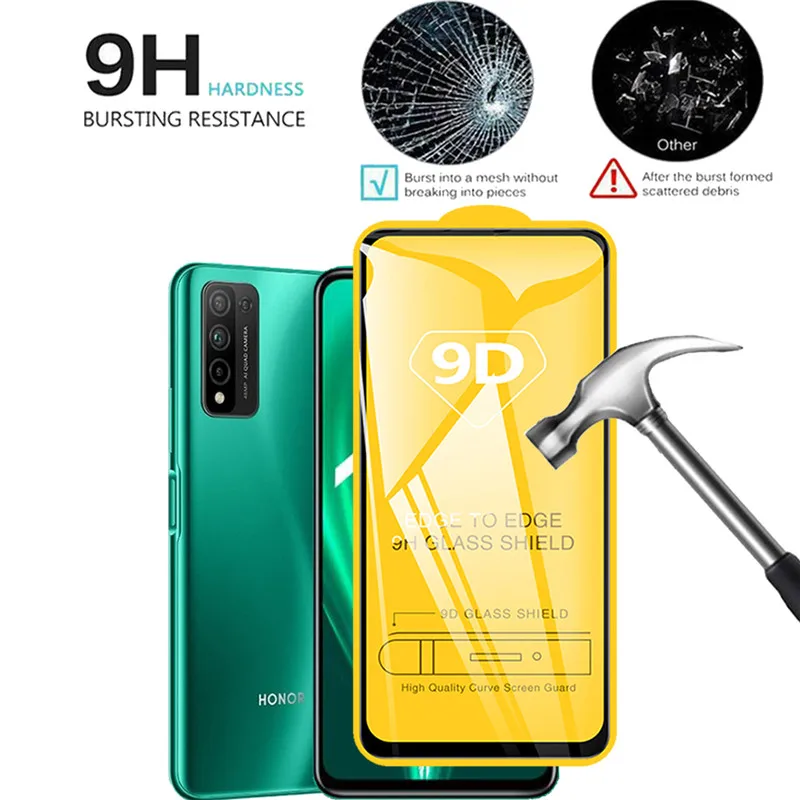 хонор 10х лайт 9D закаленное Стекло для Honor 10X Lite 8X защитная пленка экрана Light