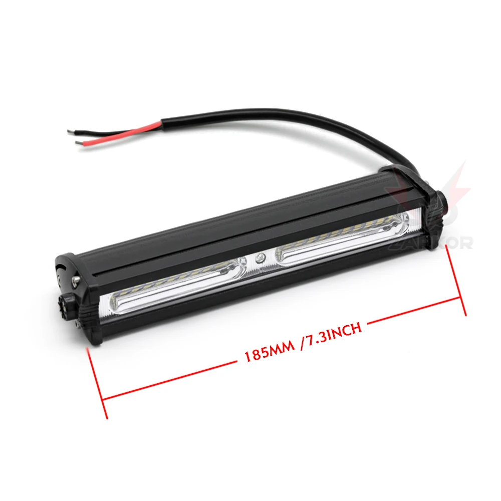 Zarkor 7 3 дюйма 60 Вт 18лм комбо светильник светодиодный бар 6000 К IP68 3030SMD алюминиевый