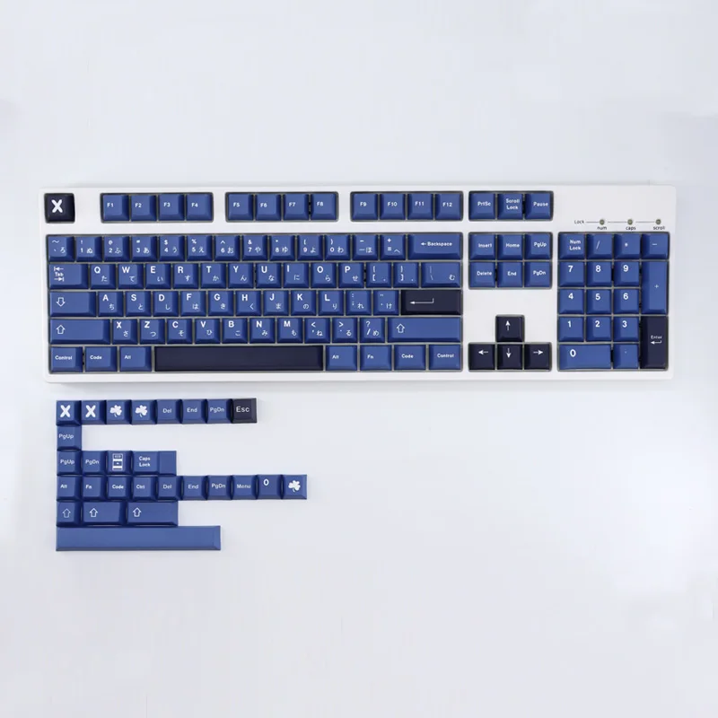 Колпачки механической клавиатуры 131 клавиш GMK Striker колпачки DYE-SUB для