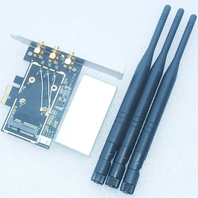 

6 дБ антенна X3 Mini PCI-e к PCI-e 1x 16x U.FL (IPX) фотоадаптер для беспроводной Wi-Fi карты WWLAN мини-карта для рабочего стола