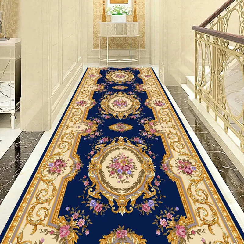 3D коврик с цветочным узором для прихожей коридора комнатный Декоративный