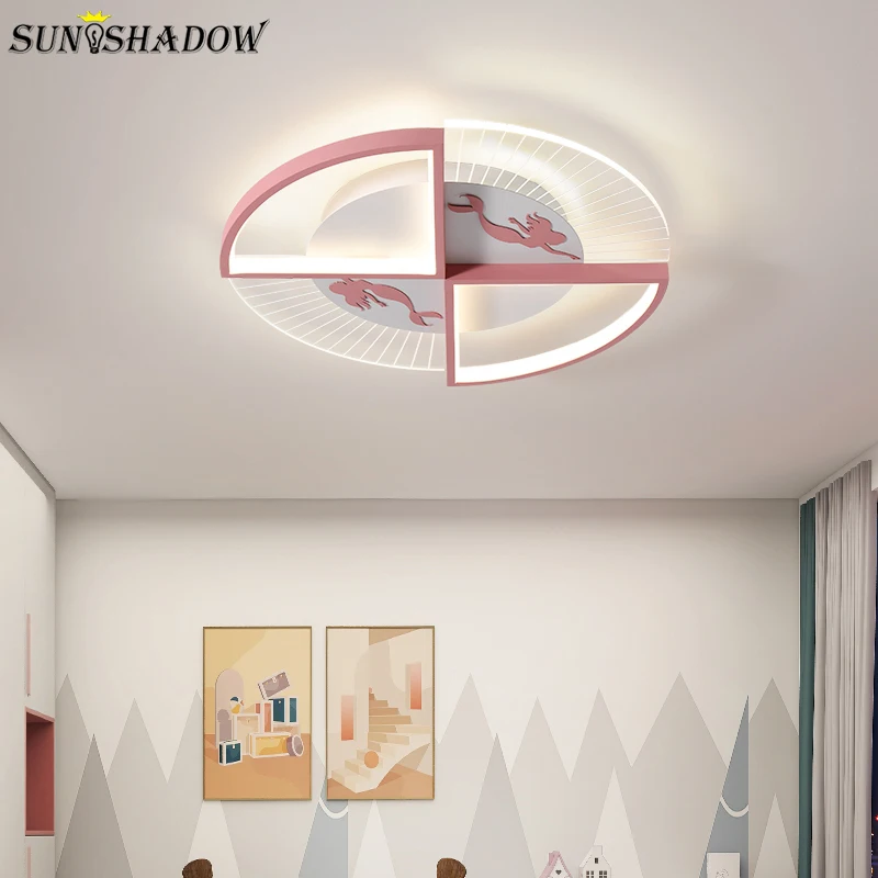 

Creativity Led Ceiling Light Nordic Style Home Ceiling Lamp 110v 220v For Living Room Bedroom Dining Room Led Lustre Pink&Gold