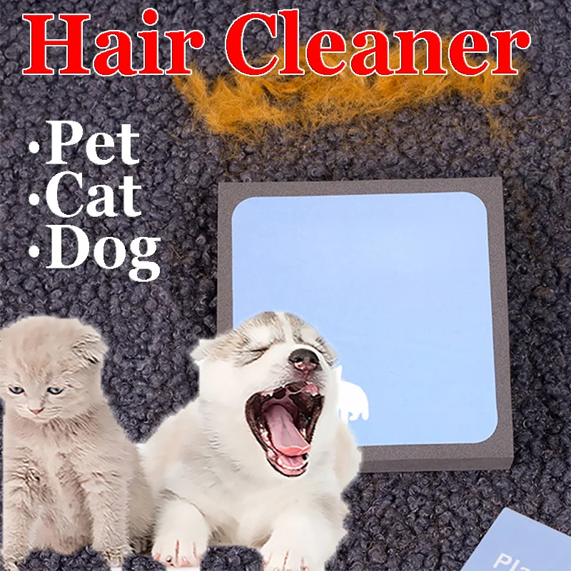 

Sofa Furniture Cleaning Cat Dog Hair Removal Hair Brush Pet Hair Cleaner Brush Sticky Sucking Dog Hair Cleaner Clean Supplies