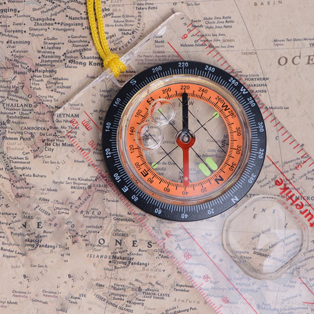 

Directional Hiking Compass Calibration Of Multi Functional Genuine Belt Outdoor Compass