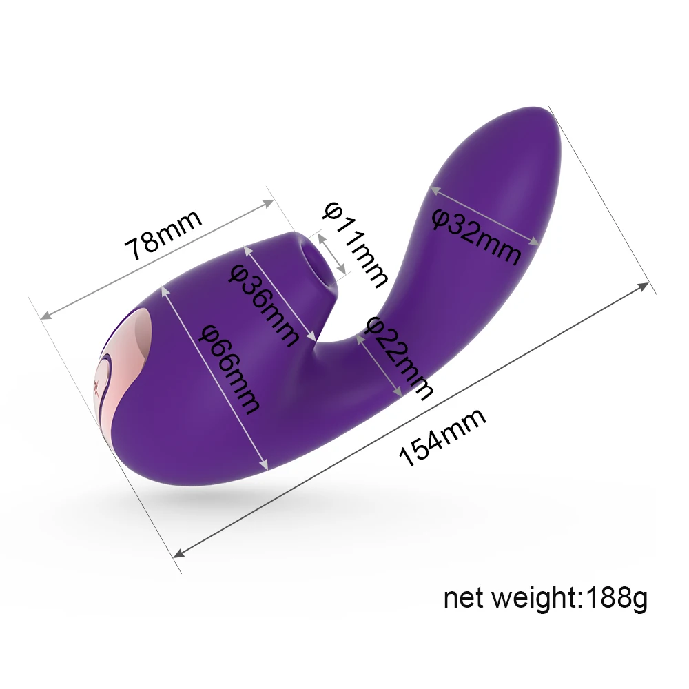Вибратор с имитацией орального секса для женщин 10 скоростей вибрации стимуляция