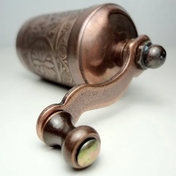 Ottoman Motif Coffee and Spices Grinder Yellow |