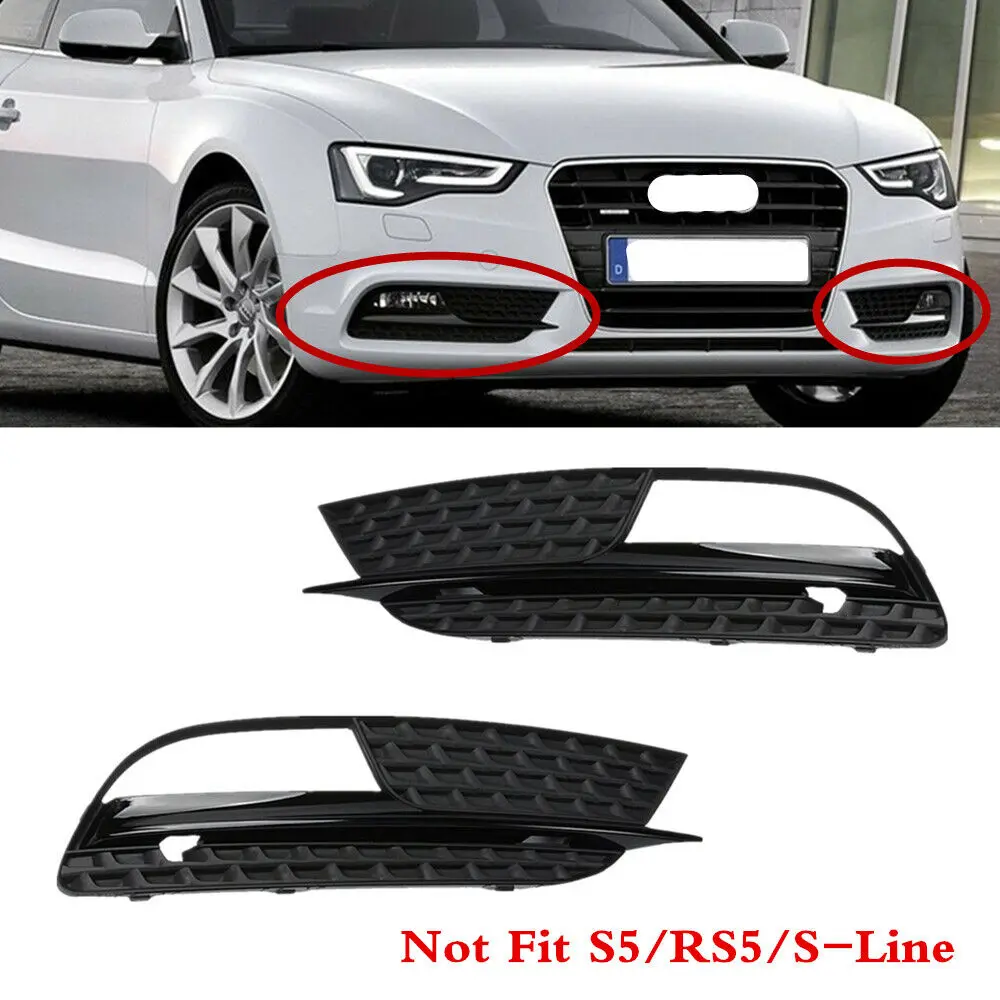 Решетки для передних левых и правых фасветильник AUDI A5 12 16 не подходят s5 / rs5 s line 8T0