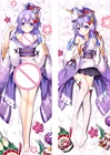 Аниме Azur Lane Hms Единорог Ayanami Подушка Dakimakura чехол для обнимания тела 150*50 см Taiho Neptune постельное белье Наволочка