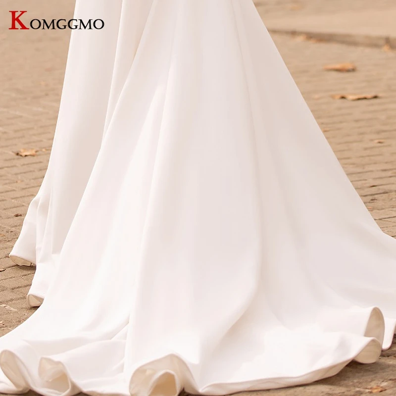 

Illusion V-Neck Sleeveless Mermaid Wedding Dress 100% Real Chapel Train Embroidery Appliques Tulle Backless Bridal Gown 2021