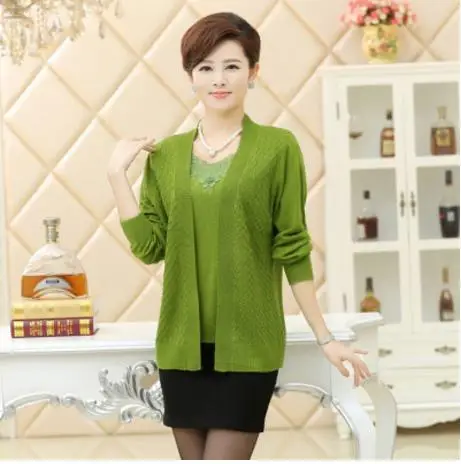 Осень 2020 осенний зимний комплект для мамы блуза Трикотажный костюм женский