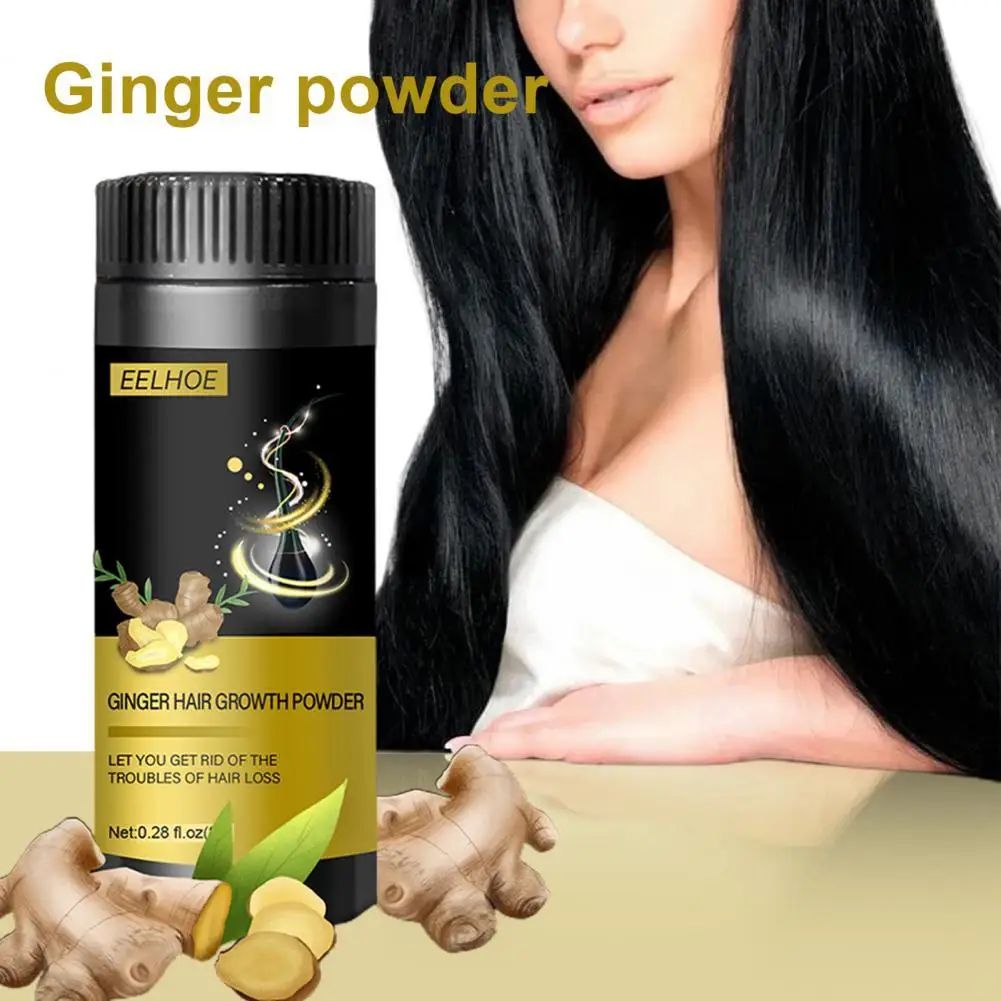 

8g Hair Powder Lightweight Significant Effect Restore Confidence Ginger Hair Growth Powder for Salon