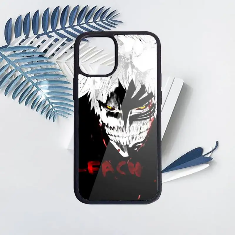 

japan animal BLEACH Phone Case for iPhone 11 12 pro XS MAX 8 7 6 6S Plus X 5S SE 2020 XR Hard PC