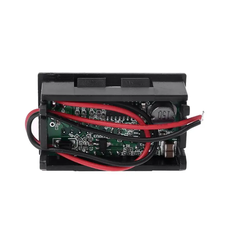 Вольтметр с синим светодиодным цифровым дисплеем миниатюрный измеритель