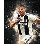 Алмазная 5D картина сделай сам, полное покрытие, круглыеквадратные, с изображением футбола, звезды, Криштиану, Роналду, вышивка крестиком, мозаика, домашний декор, искусство