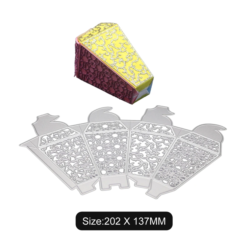 Cutting DiesThree-dimensional Gift Box / Three-dimensional Box / Candy Box Metal Stencil For Card Metasl Cutting Molds New Dies