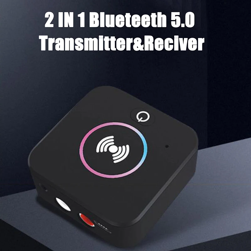 

Bluetooth 5,0 NFC RCA аудио приемник 3,5 мм AUX разъем Музыкальный беспроводной адаптер