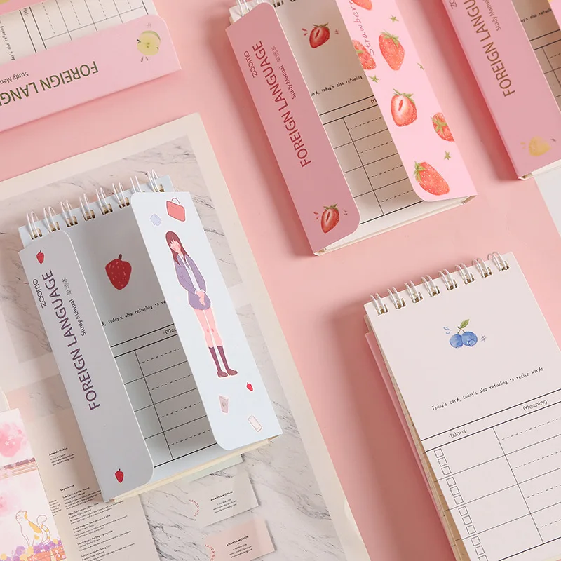 Английская книга слов портативный блокнот карманный для студентов канцелярские