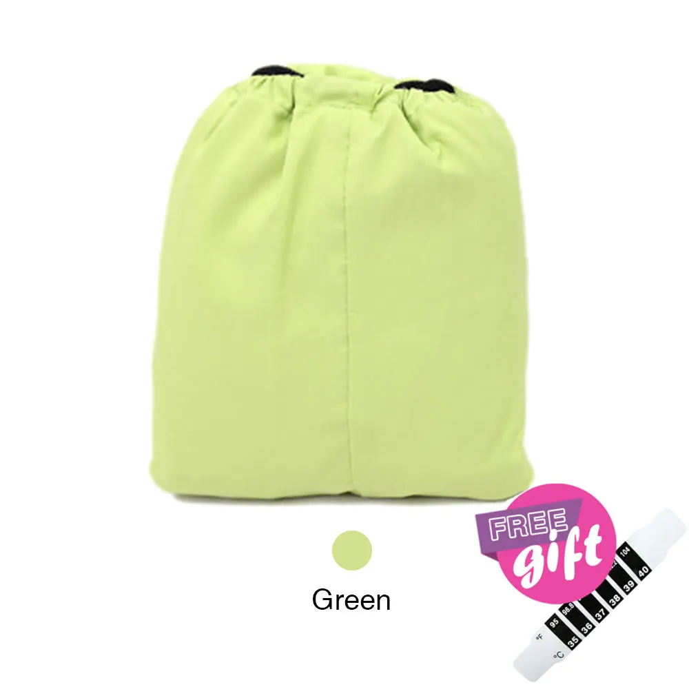 Green with gift Портативный детский обеденный стул для ланча, складной детский стульчик для кормления, детский ремень безопасности, детские стулья для еды - Цвет: Green with gift