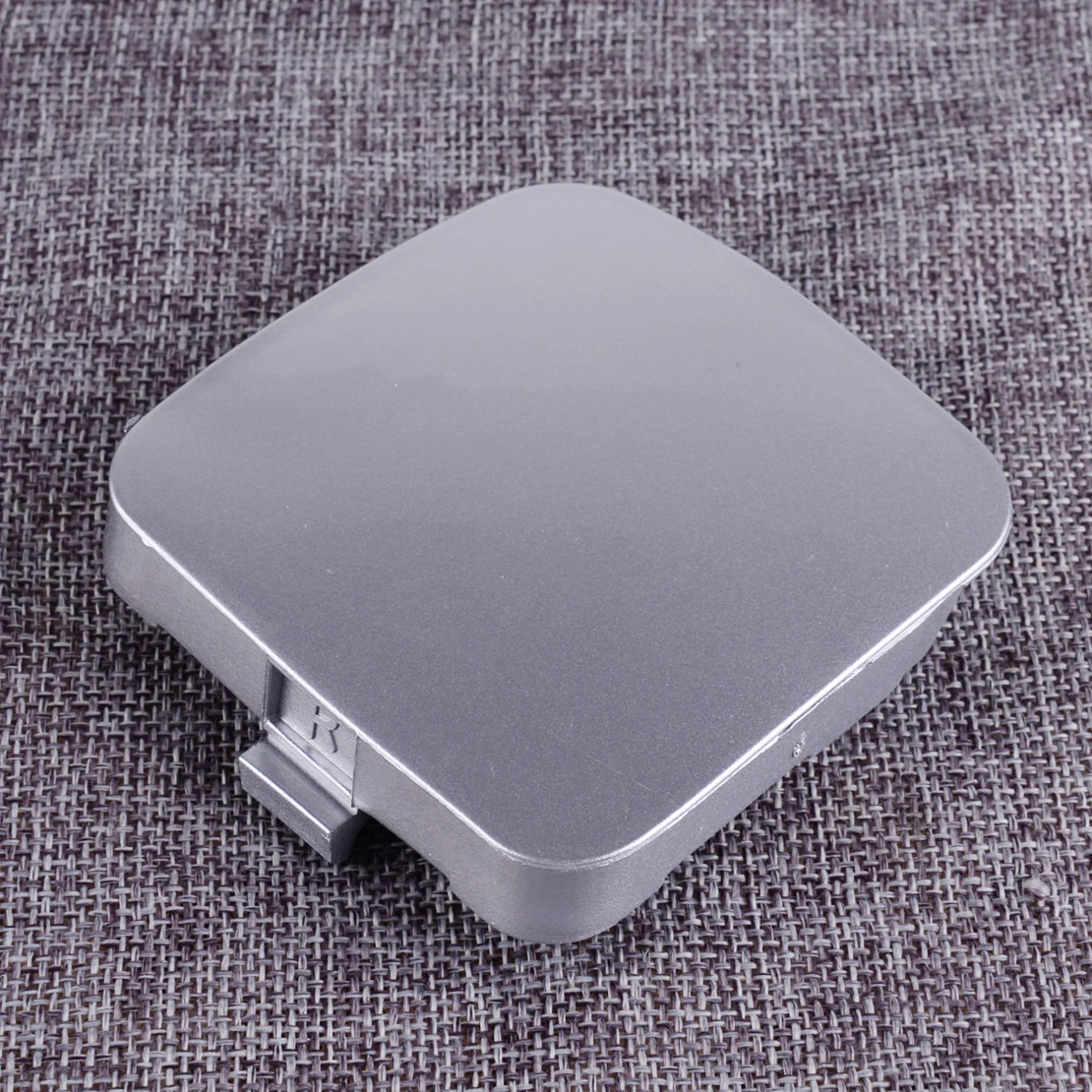 CITALL Серебристая правая сторона переднего бампера Буксировочный Крюк Крышка