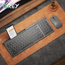 Rechargeable Gaming Keyboard Mouse Set 2.4G Wireless Computer Magic Keyboard Mouse Combo For Macbook PC Gamer Computer Laptop