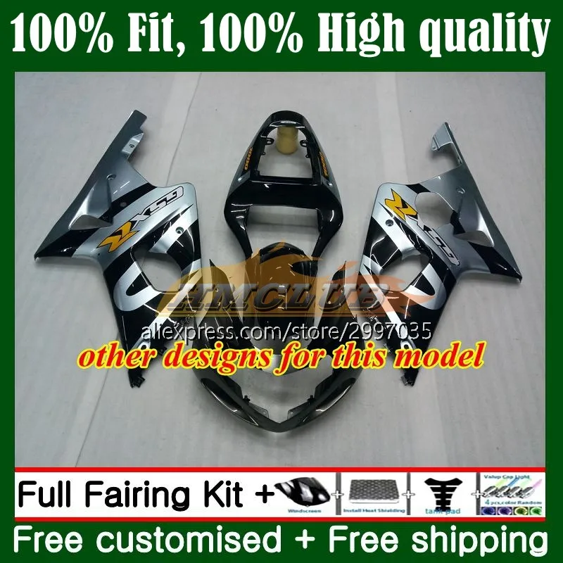 Инъекции для GSXR 1000 CC GSX-R1000 GSXR1000 1000CC K2 16No.15 GSX R1000 2000 2001 2002 GSXR-1000 00 01 02 обтекателя Лаки