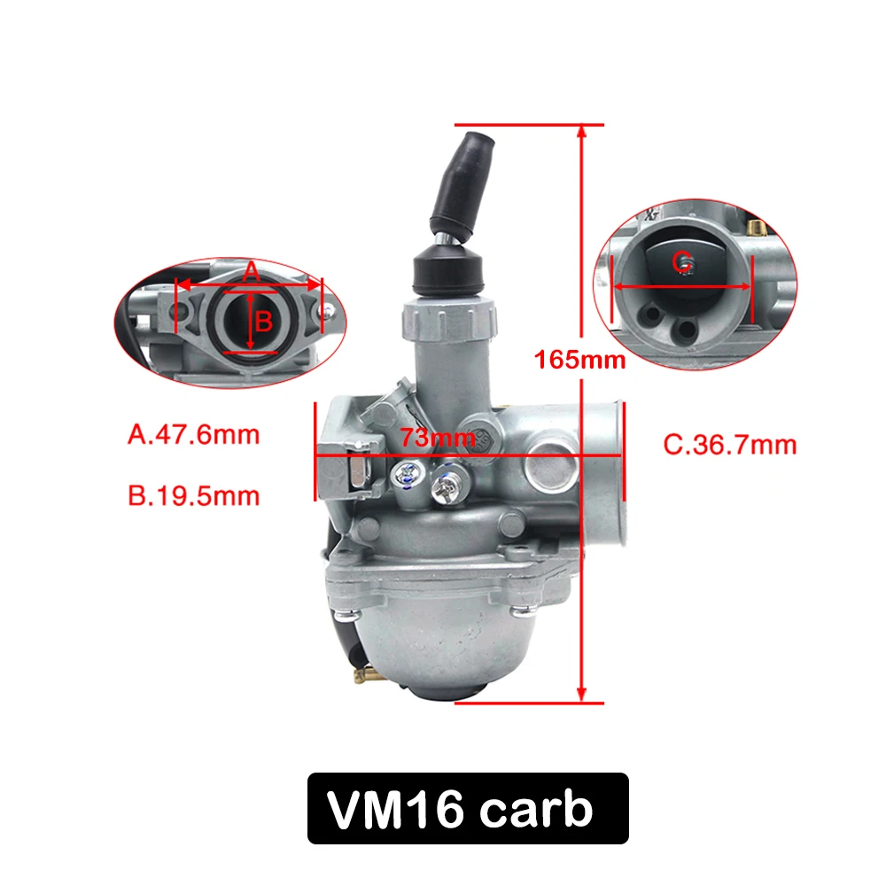 Карбюратор ZSDTRP VM16 VM22 VM26 VM28 DT125 карбюратор для мотоцикла Mikuni Dirt pibike ATV QUAD 70cc 90cc 110cc