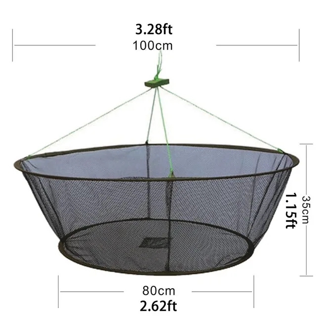 Портативный открытый складной сети литья для креветок рыболовные