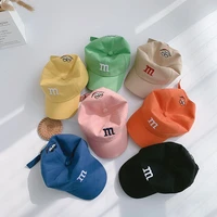 childrens baseball cap breathable baby cotton summer hat outdoor cap for girls and boys sunshade hip hop letter caps for child